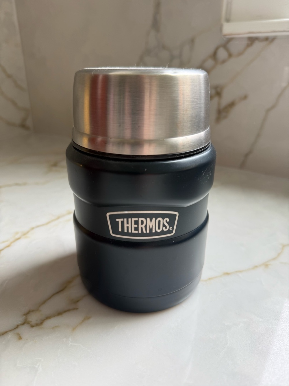 Thermos Stainless King Vacuum Insulated Food Jar 16 oz | Midnight Blue